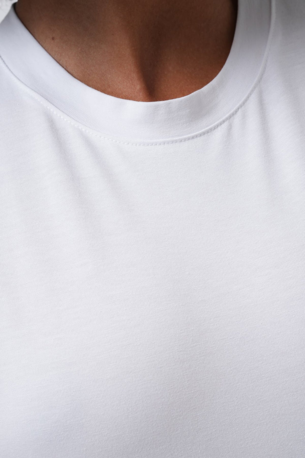 T-Shirt Detay Beyaz Bodysuit