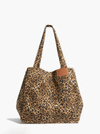 Savanna Wild Leopar Tote Çanta