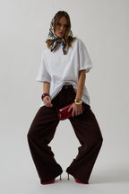 Basic Oversize Beyaz T-Shirt