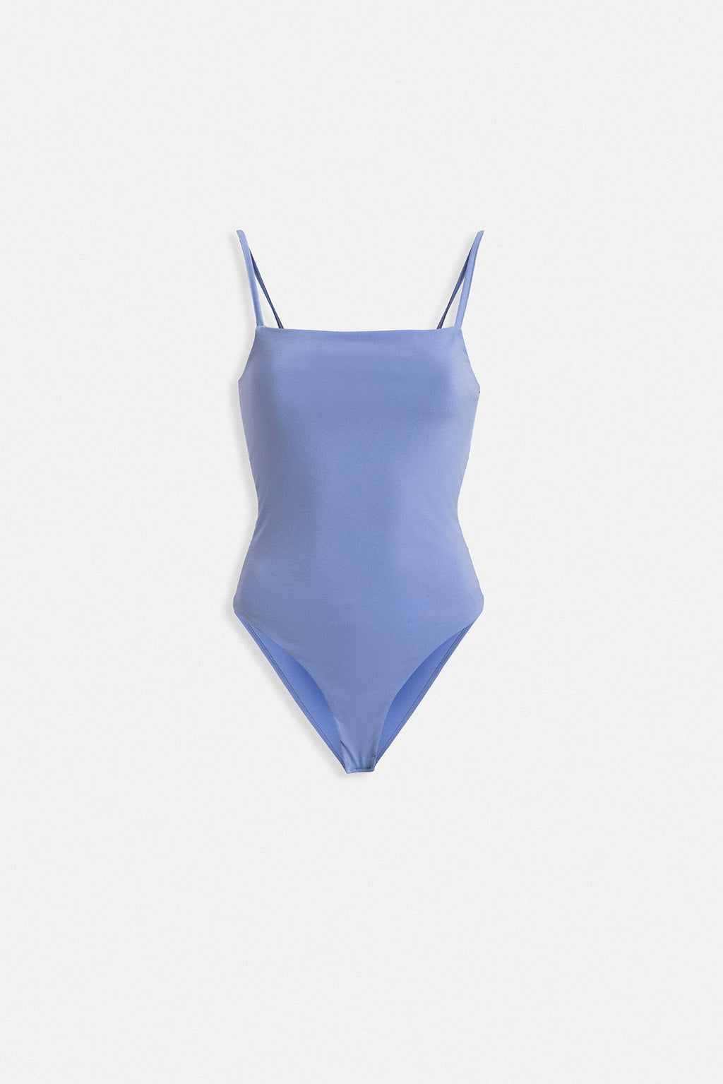 İp Askılı Bebe Mavi Bodysuit